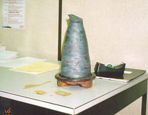 Figure 9 - View of end cap and remaining portion of axle stub