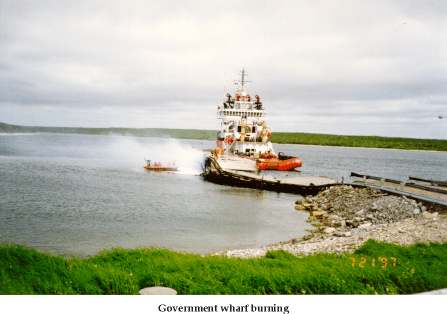 Government Warf Burning