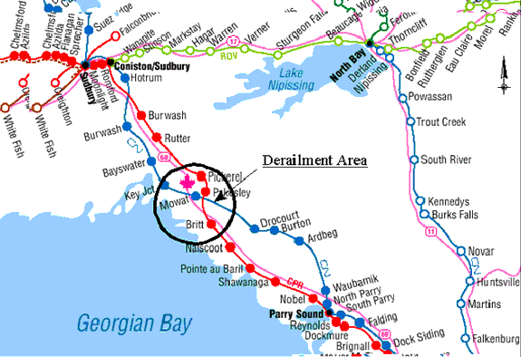 Figure 1 - Schematic of geographic area